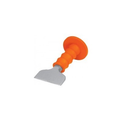 CINCEL LADRILLERO, 2-3/4 X 10", CON GRIP TRUPER