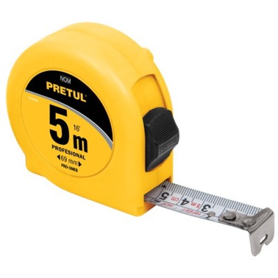 CINTA METRICA 5M No. 21606 PRETUL