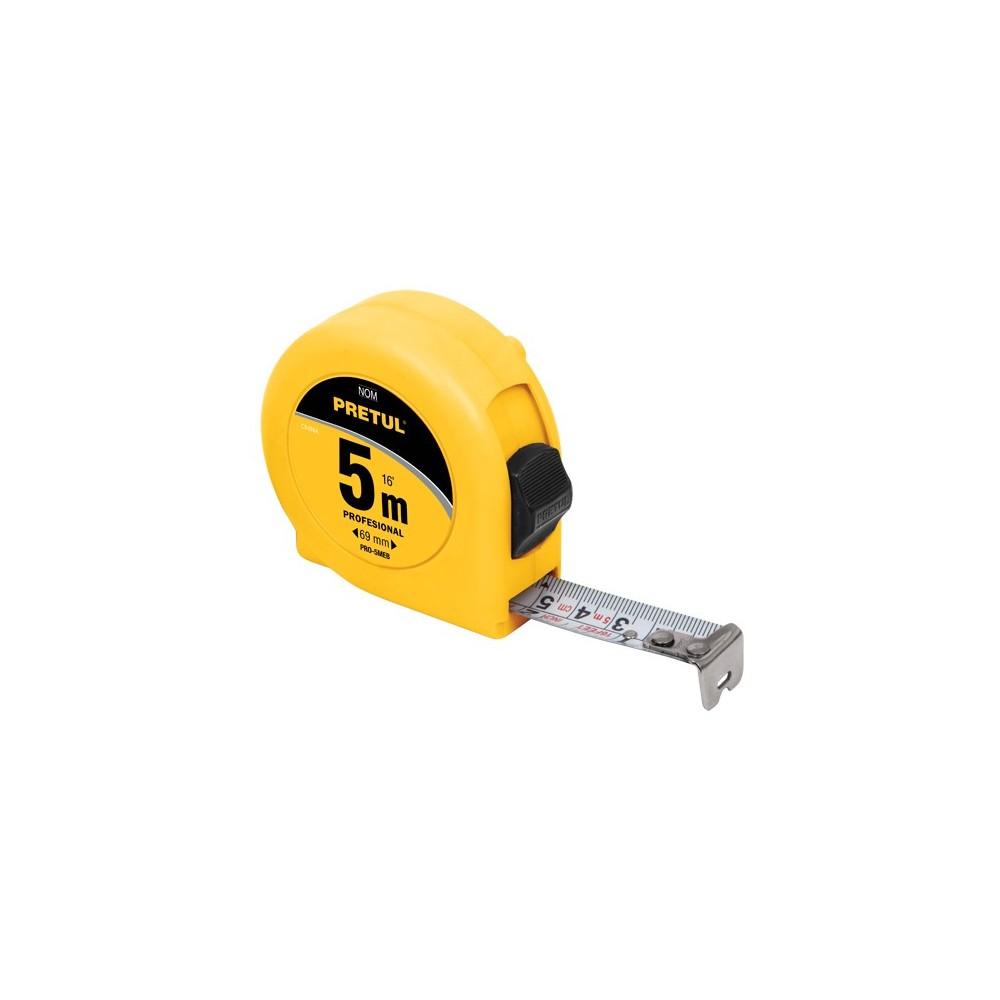 CINTA METRICA 5M No. 21606 PRETUL