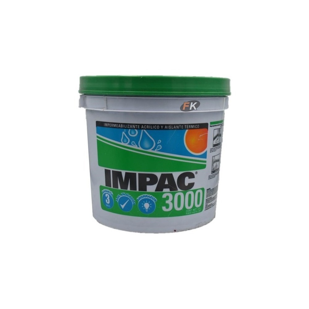 IMPERMEABILIZANTE IMPAC 3000 FIBRATADO 4L