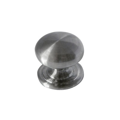 JALADERA BOTON 25mmD X 22mmH NIQUEL SATIN No. 3823