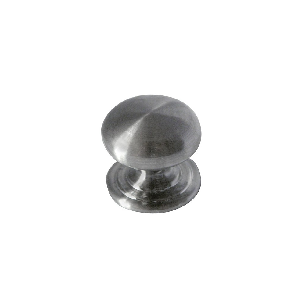 JALADERA BOTON 25mmD X 22mmH NIQUEL SATIN No. 3823