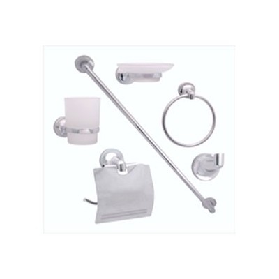 ACCESORIOS P/BA?O CROMO JGO No. JE04C