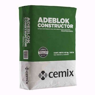 ESTUCO CONTRUCTOR BCO 40KG CEMIX