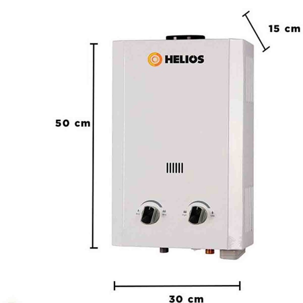 BOILER DE PASO 6 LITROS LP HELIOS