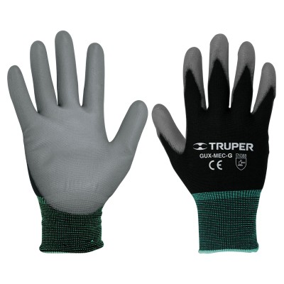 GUANTES DE TEXTIL  DE POLIURETANO EN PALMA No. 13292