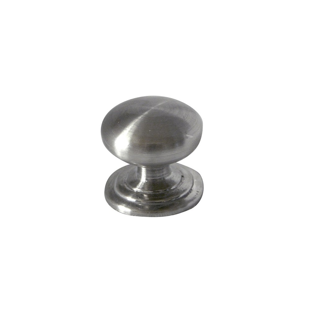 JALADERA BOTON 30mmD X 26mmH NIQUEL SATIN No. 3817