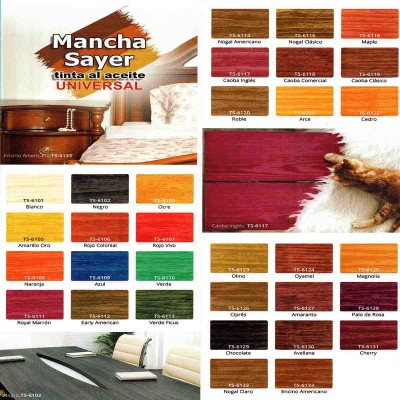 MANCHA CAOBA ING .250 No. TS-6117.10
