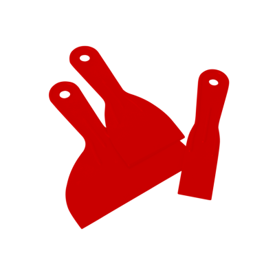 JUEGO DE TRES ESPATULAS DE PLASTICO No.TR6912
