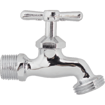 LLAVE JARDIN CROMO 1/2" No. 2