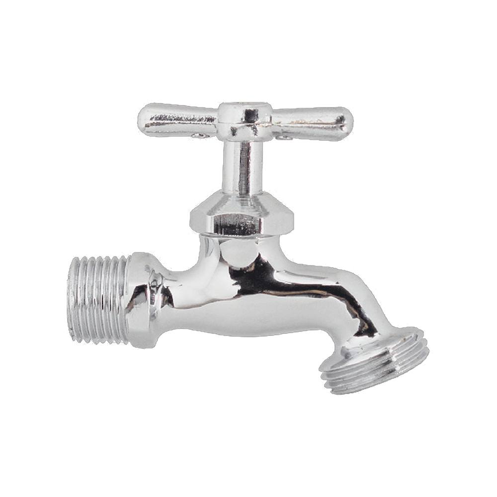 LLAVE JARDIN CROMO 1/2" No. 2