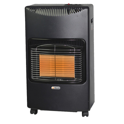 CALENTÓN 3 RADIANTES DE CERÁMICA A GAS LP HELIOS M3-LP COLOR NEGRO