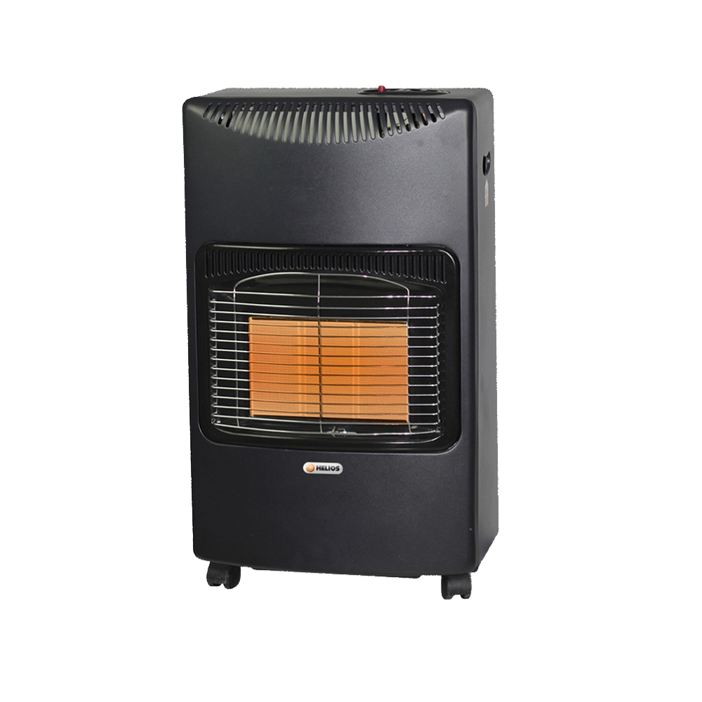CALENTÓN 3 RADIANTES DE CERÁMICA A GAS LP HELIOS M3-LP COLOR NEGRO