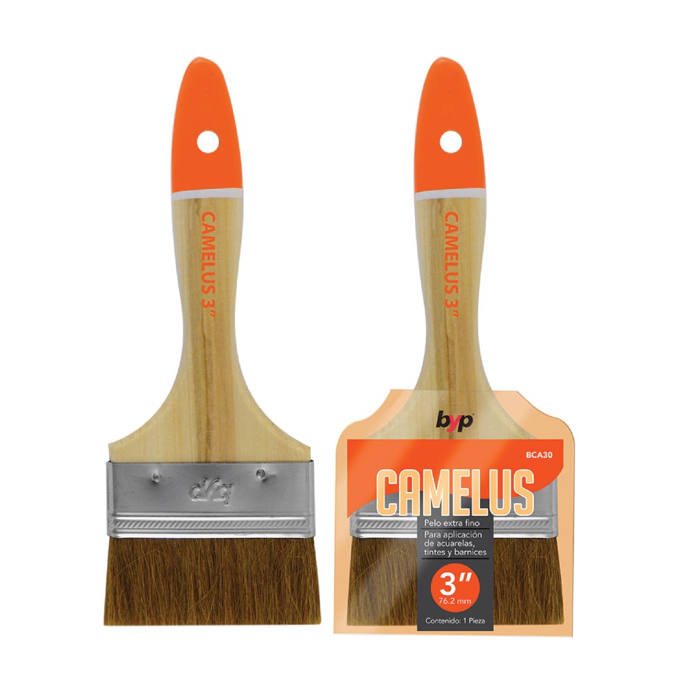 BROCHA 3" CAMELUS