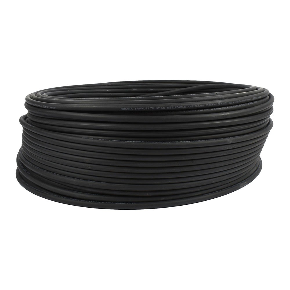 CABLE THHW COLOR NEGRO C-12  100M