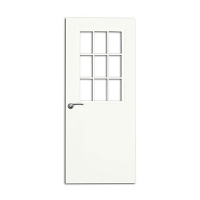 PUERTA LAMINA 9 LUCES .90 X 2.03 MTS.