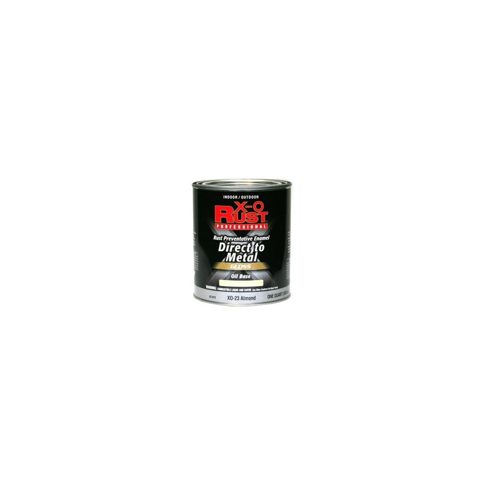PINTURA PARA METAL ALMENDRA EXTERIOR Y INTERIOR .946ML