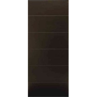 PUERTA TAMBOR CHOCO RALLADA 24" X 80"