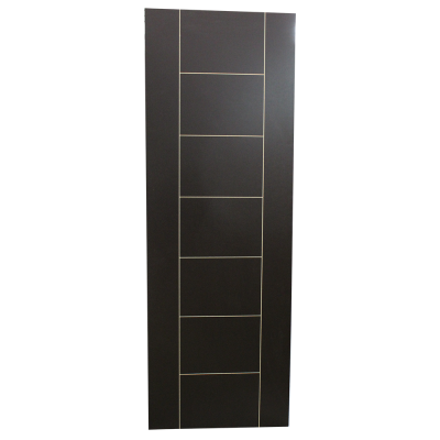 PUERTA TAMBOR CHOCO RALLADA 28"X80"
