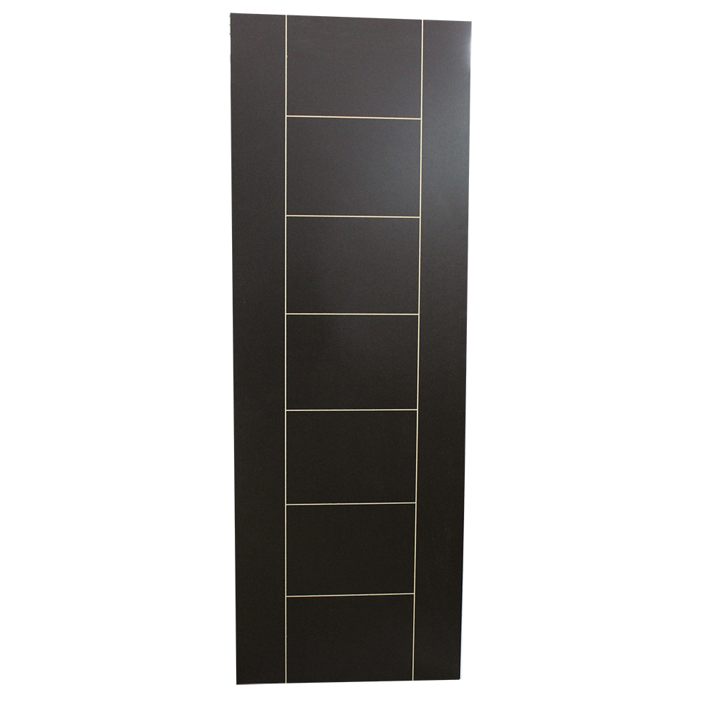 PUERTA TAMBOR CHOCO RALLADA 28"X80"