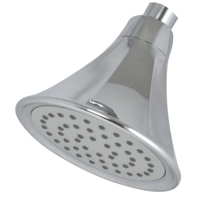 REGADERA PIRAMIDAL REDONDA 4-1/2" S/BRAZO CROMADA No. 44PH