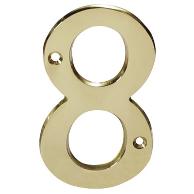 NUMERO "8" DE LATON DEXTER 4" LB No. 4081