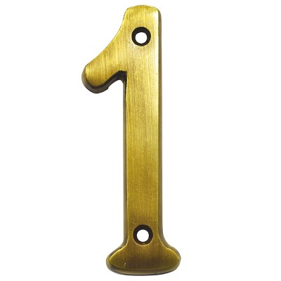 NUMERO "1" DE LATON DEXTER 4" LB No. 4074