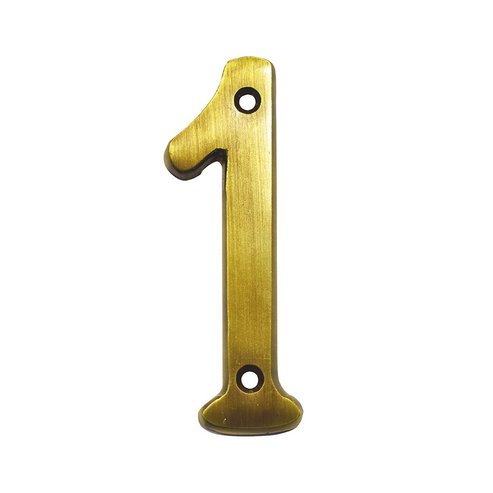 NUMERO "1" DE LATON DEXTER 4" LB No. 4074