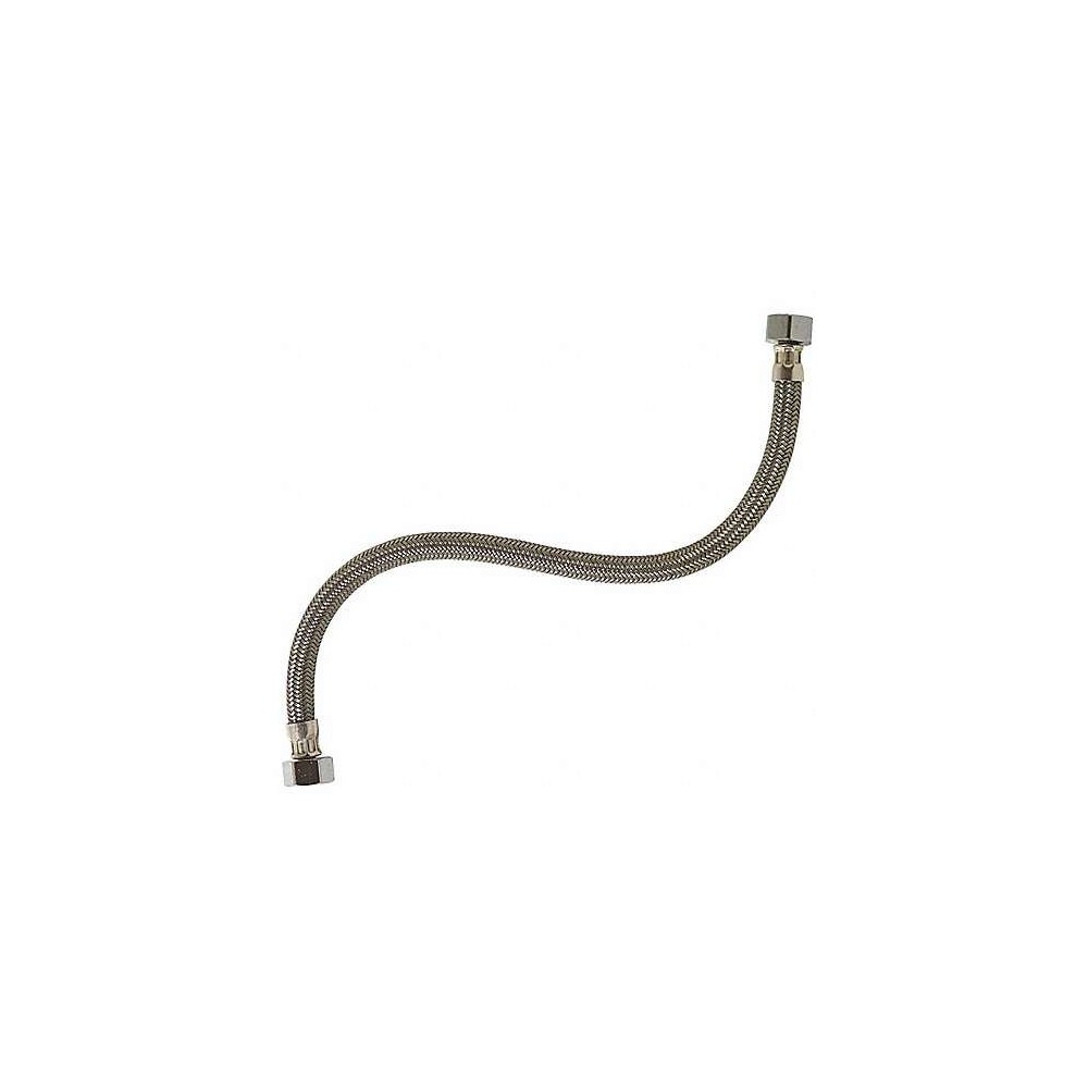 Manguera Para Lavabo 1/2"X1/2" 40CM AL-A40 Coflex