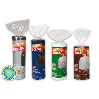 BOLSA PARA BASURA 8G 40 PIEZAS MEDIANA