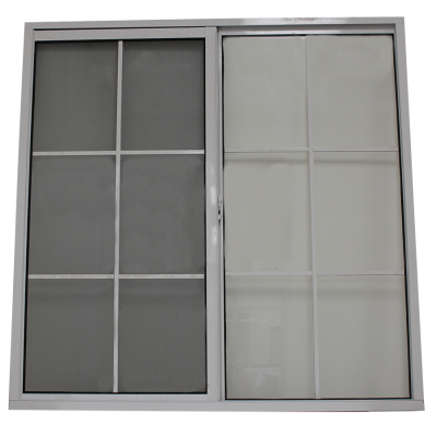 VENTANA CUADRICULADA 1.20X1.20 BLANCA