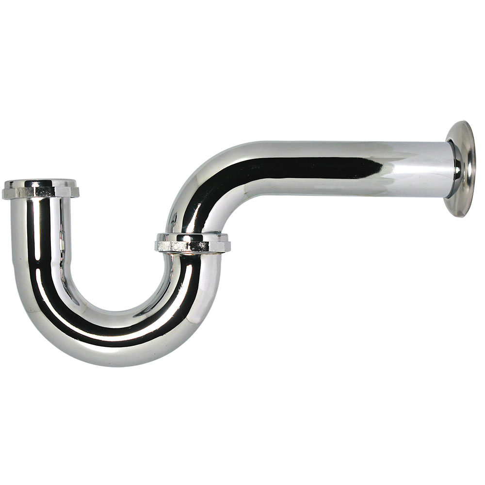 TRAMPA "P" SATIN P/LAVABO 1-1/2" No. 11-BA