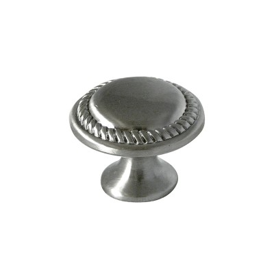 JALADERA BOTON 28mmD X 24mmH NIQUEL SATIN No. 3835