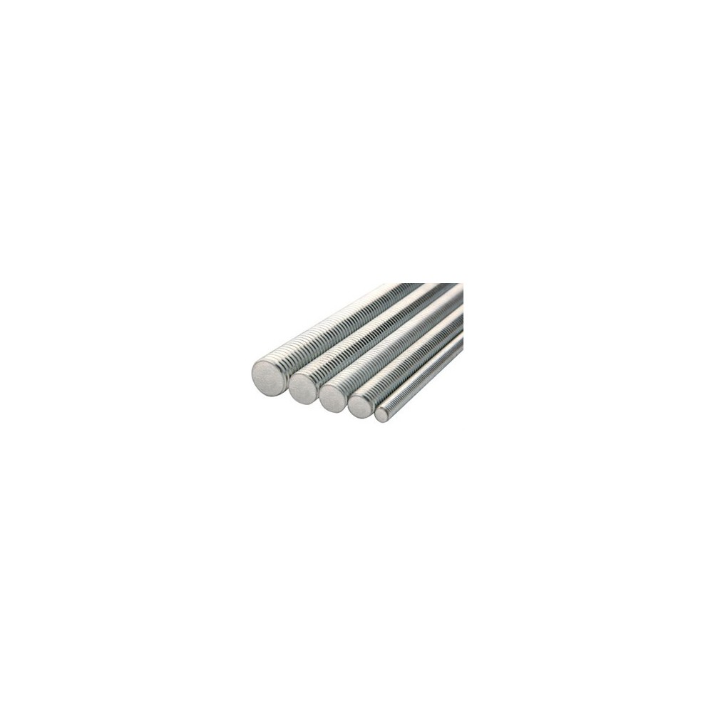 VARILLA ROSCADA FIERO 1/2" X 1 METRO
