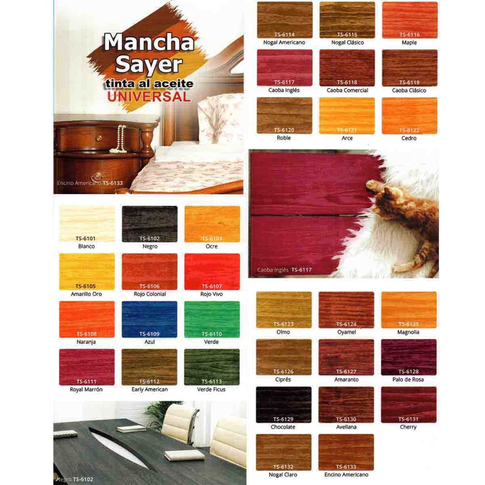 MANCHA NOGAL AME .250 No. TS-6114.10