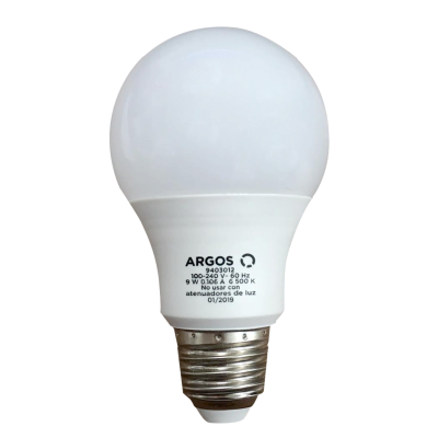 FOCO 9W LED LUZ CALIDA No. 9403016