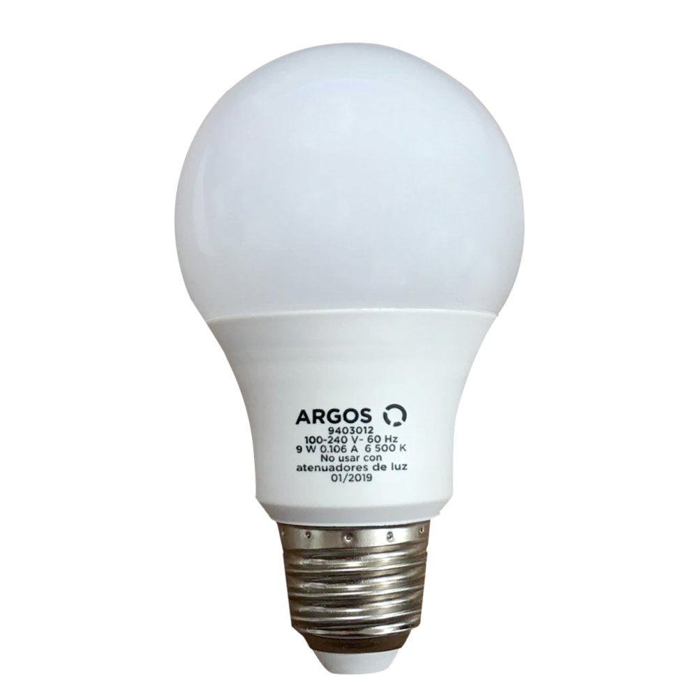 FOCO 9W LED LUZ CALIDA No. 9403016