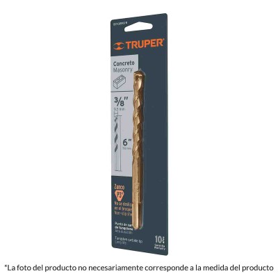 BROCA P/CONC 5/16"X 4" No. 12756 TRUPER