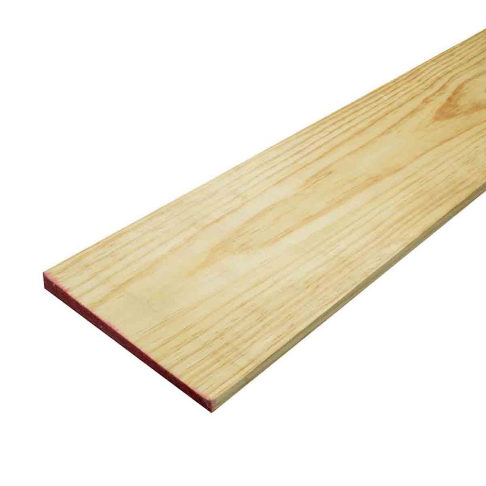 MADERA AMERICANA CEPILLADA Y DESFLEMADA 1"X 8"X8