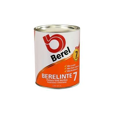 PINTURA BEREL BERELINTE BASE VINÍLICA NEUTRA 1L No.8005