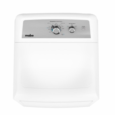 SECADORA BLANCA A GAS LP 20 KILOGRAMOS CON SANITIZADO MABE SMG26N5MNBAB0
