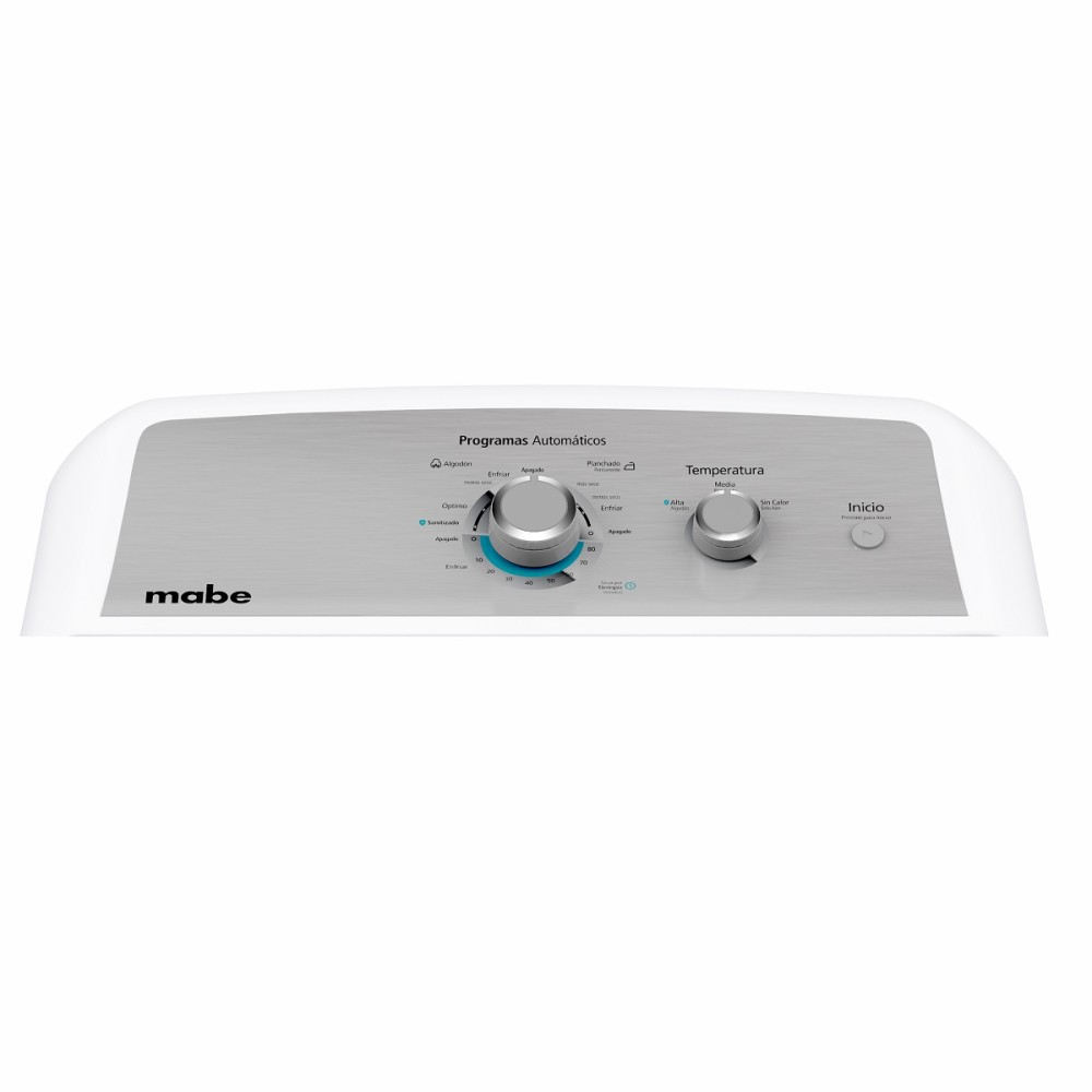 SECADORA BLANCA A GAS LP 20 KILOGRAMOS CON SANITIZADO MABE SMG26N5MNBAB0