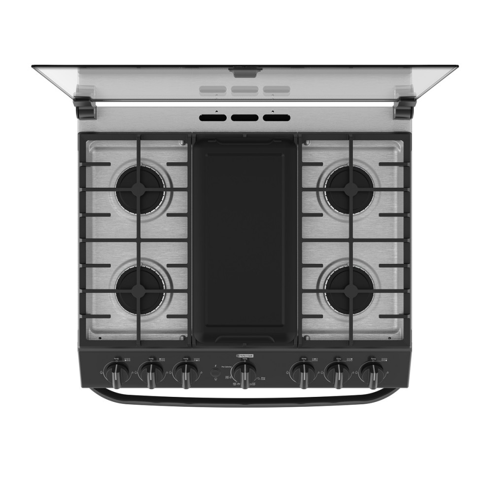 ESTUFA GAS 76 CM MABE B/SLATE No. EMH7602JBS0