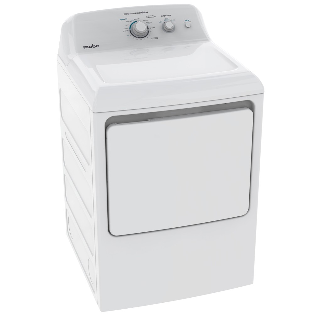 SECADORA BLANCA A GAS LP 20 KILOGRAMOS CON SANITIZADO MABE SMG26N5MNBAB0