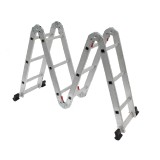 ESCALERA DE ALUMINIO MULTIPROPOSITO ESCALUMEX 12´ No. MEC-12-2