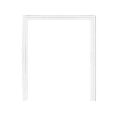 MARCO METAL BCO P/PUERTA .85X2.03