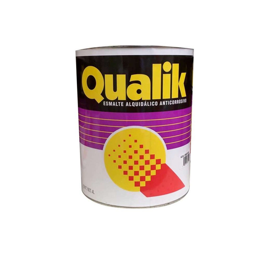 PINTURA ESMALTE QUALIK BEREL BLANCA 4L No. 7323