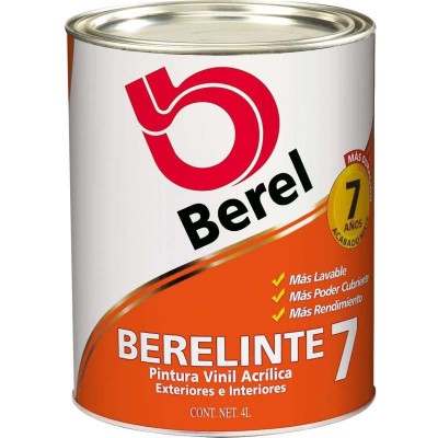 PINTURA BEREL BERELINTE BASE VINÍLICA DEEP 4L No.8003