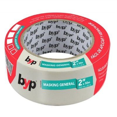 MASKING TAPE 2 PULGADAS X 50 METROS BYP CUG20
