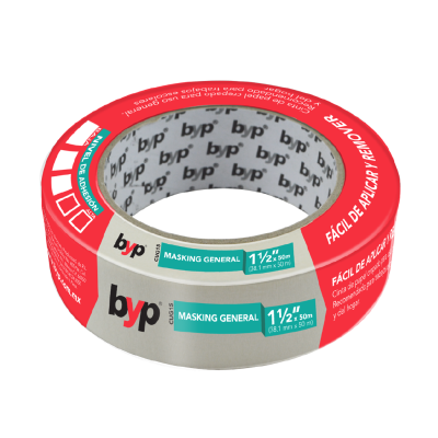 MASKING TAPE 1 1/2 PULGADAS X 50 METROS BYP CUG15